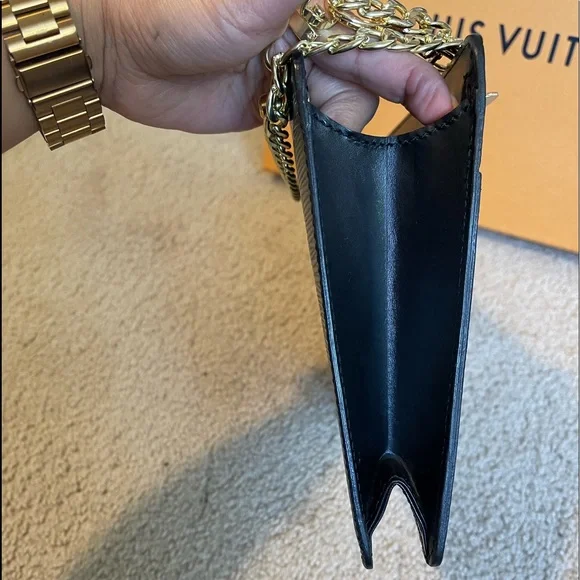 Louis Vuitton Epi Pochette Homme Clutch Bag Black #st0989 - Picture 5 of 12